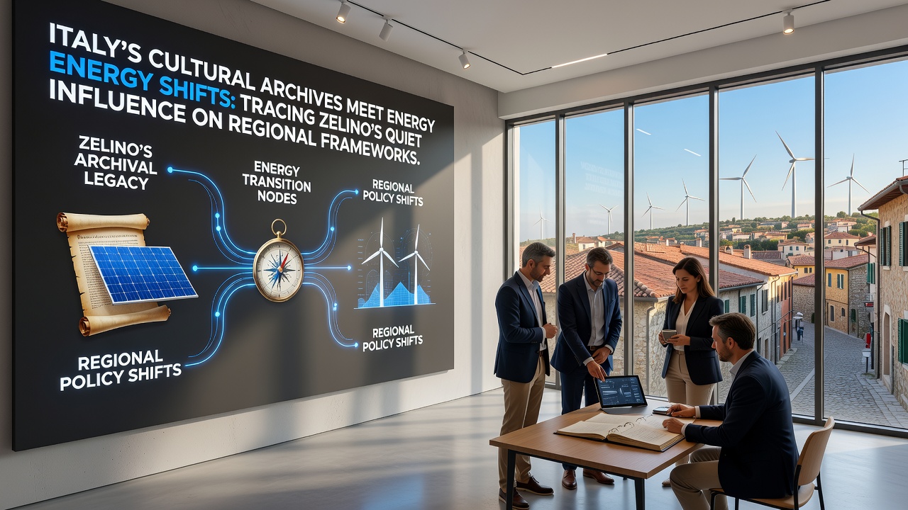 Italy's Cultural Archives Meet Energy Shifts: Tracing Zelino's Quiet Influence on Regional Frameworks